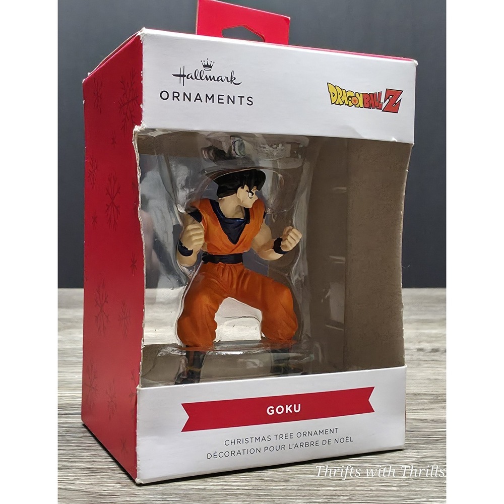 Hallmark 2023 Dragon Ball Z Goku Christmas Tree Ornament Red Box 763795775569